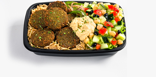 Falafel Over Rice